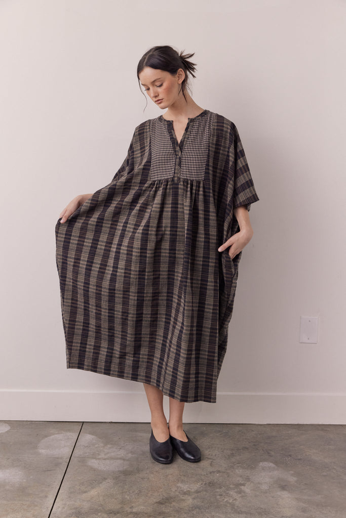 Amente Pullover cotton linen blend easy dress