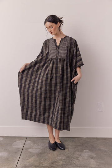 Amente Pullover cotton linen blend easy dress