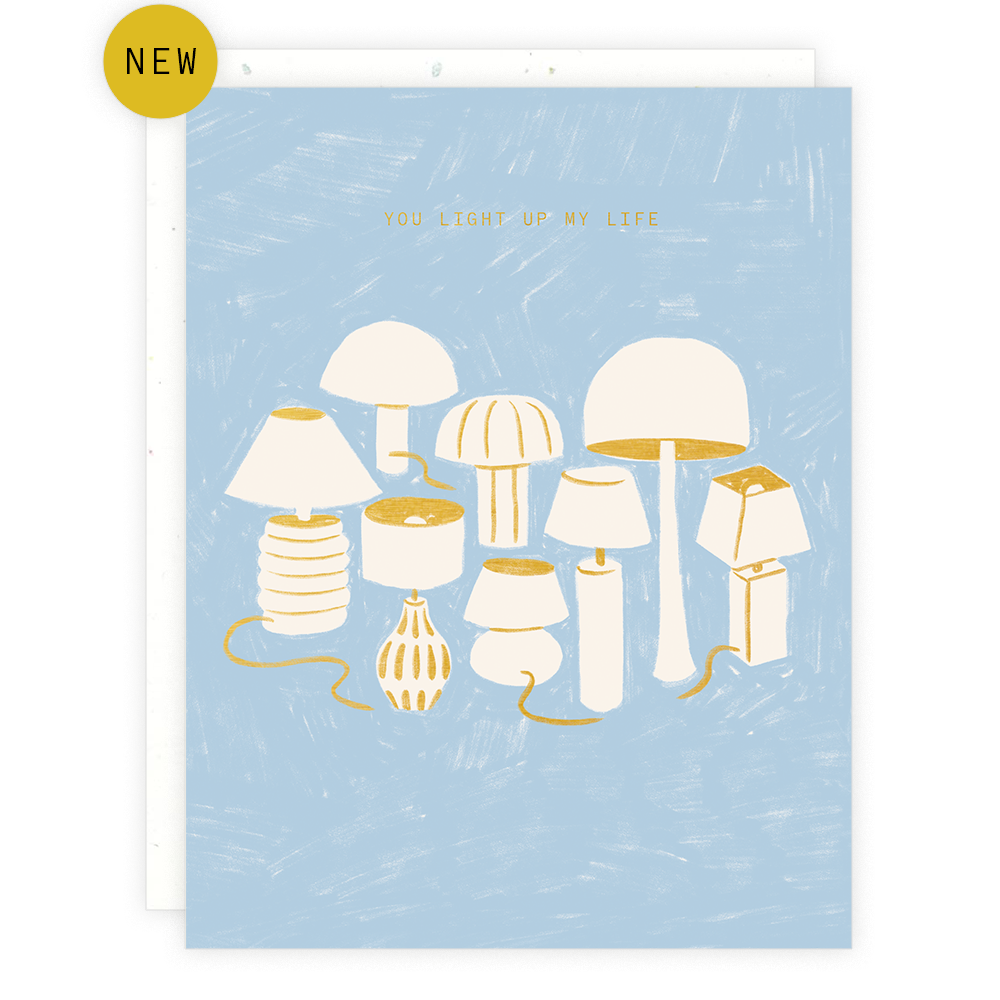 Someday Studios Greeting Card - You Light Up My Life