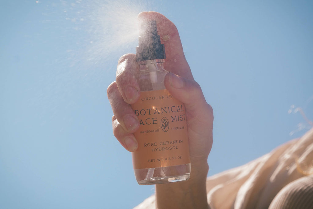 Circular Living - Botanical Face Mist, Rose Geranium Hydrosol