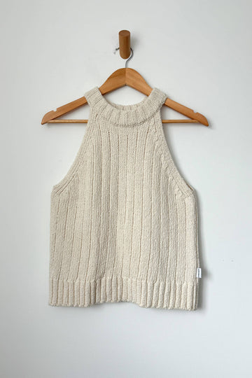 Le Bon Shoppe - Claire Cotton Sweater Tank - Natural