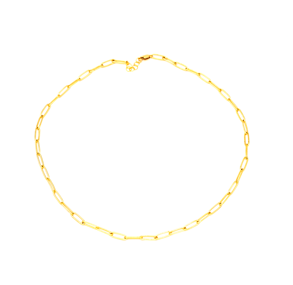 Lily Link Necklace: 17"