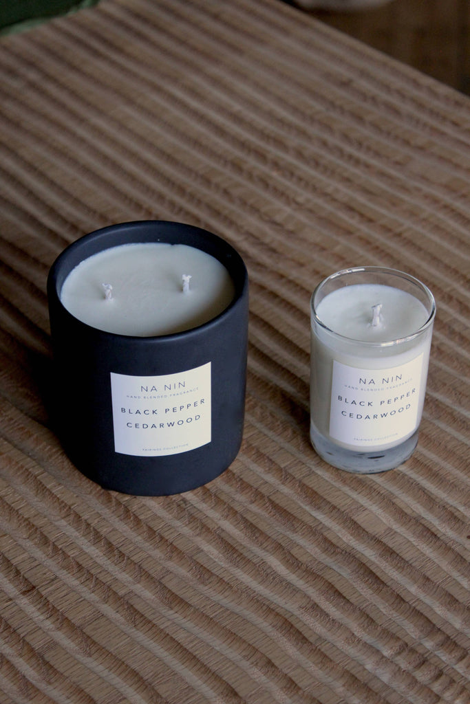 Na Nin - Black Pepper & Cedarwood Candle 5oz