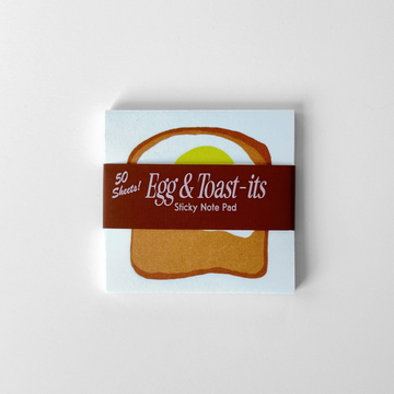 Mel Andrel Egg & Toast-it Sticky Notes