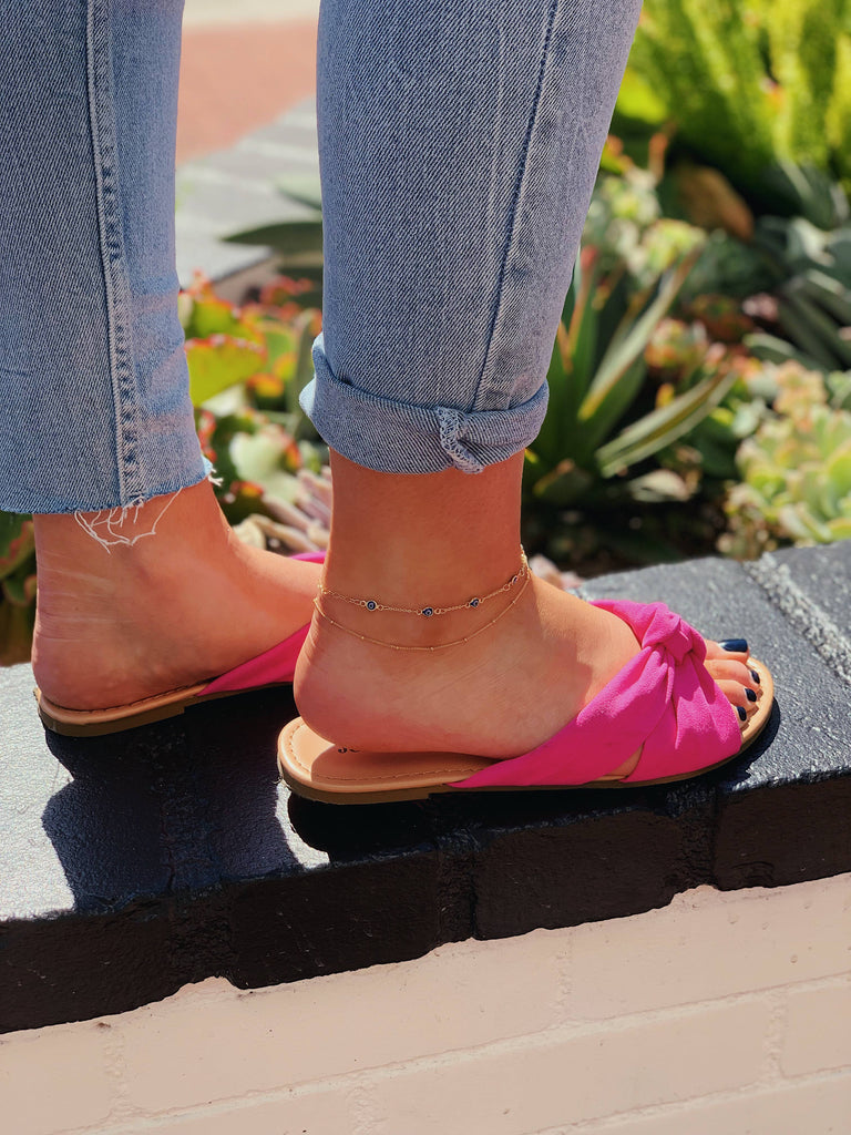 Dotted Chain Anklet May Martin