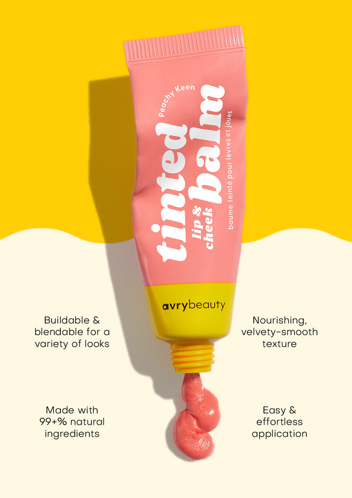 AvryBeauty Lip & Cheek Tinted Balm - Peachy Keen