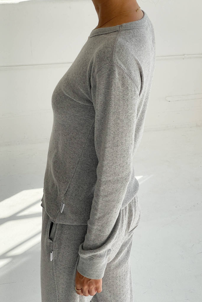 Le Bon Shoppe - Pointelle Fundamental Tee