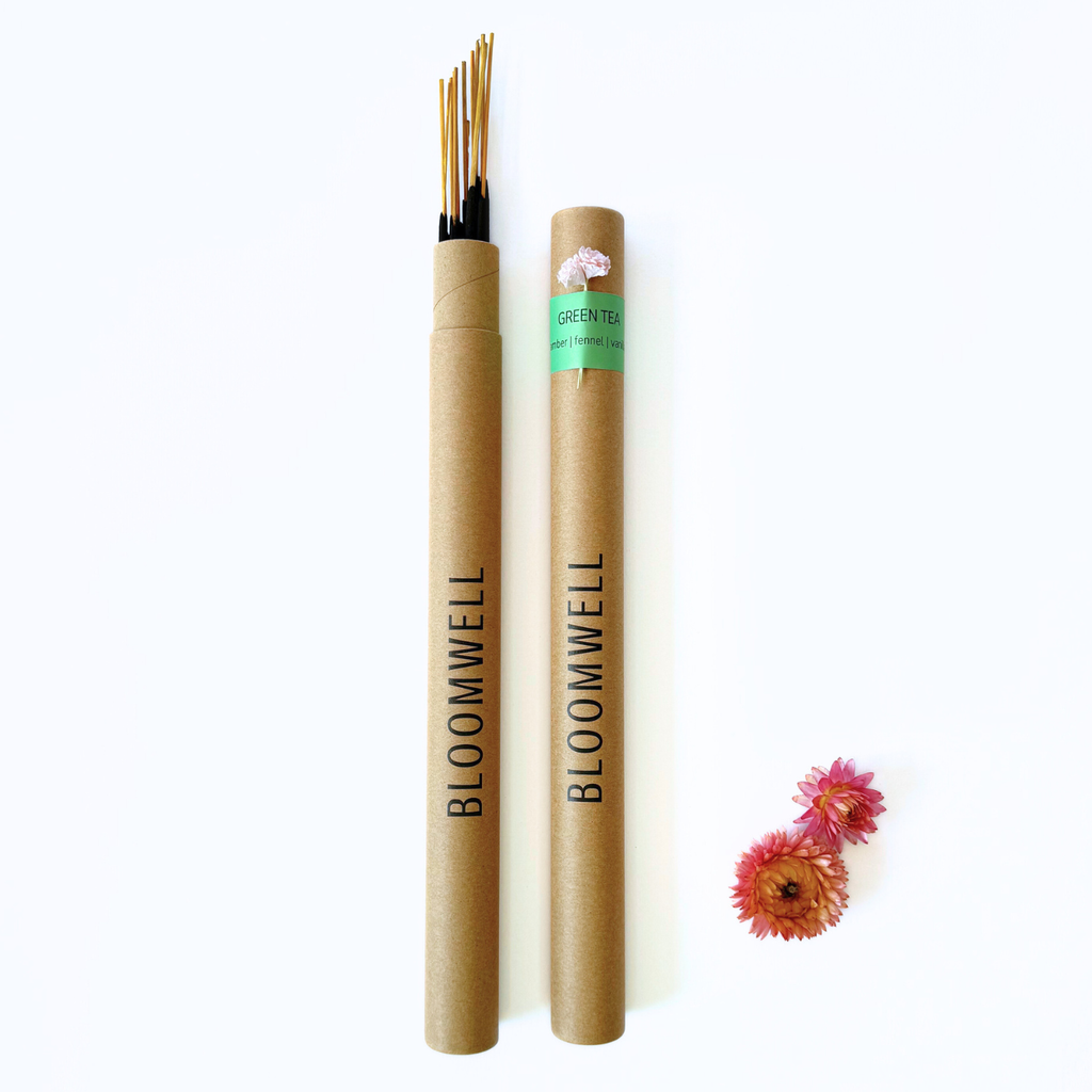 Bloomwell - Green Tea - Incense Sticks