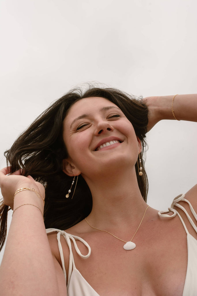 May Martin - Sol Threaders - Threader Earrings