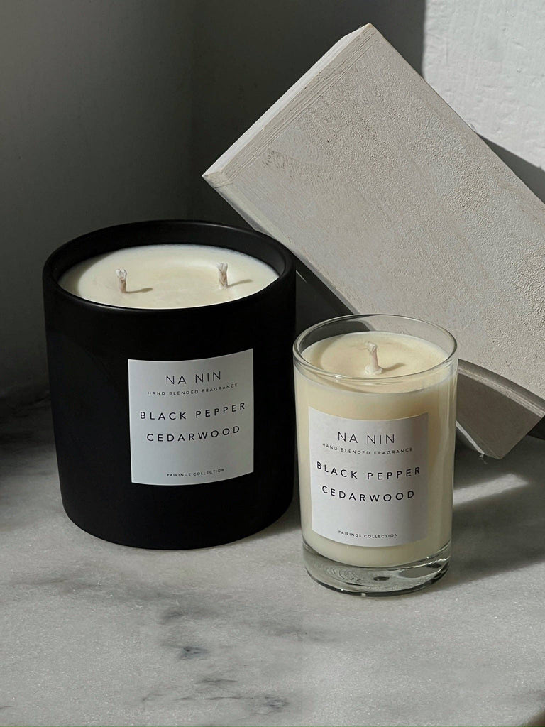 Na Nin - Black Pepper & Cedarwood Candle 5oz