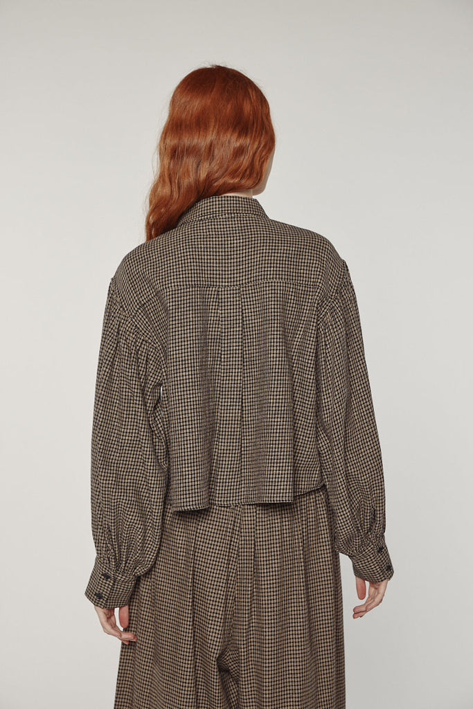 Amente Volume Sleeve Blouse