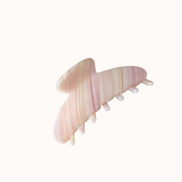 Solar Eclipse - Big Acetate Claw Hair Clip | Pink