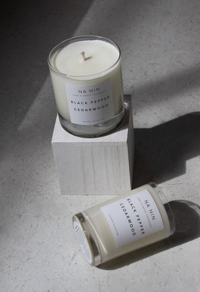 Na Nin - Black Pepper & Cedarwood Candle 5oz