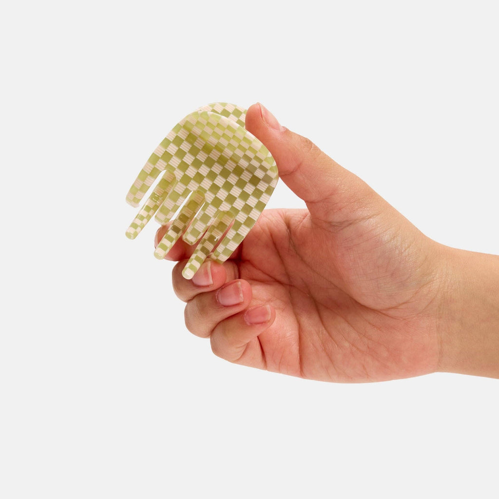 CHUNKS - Ursa Claw in Olive Check