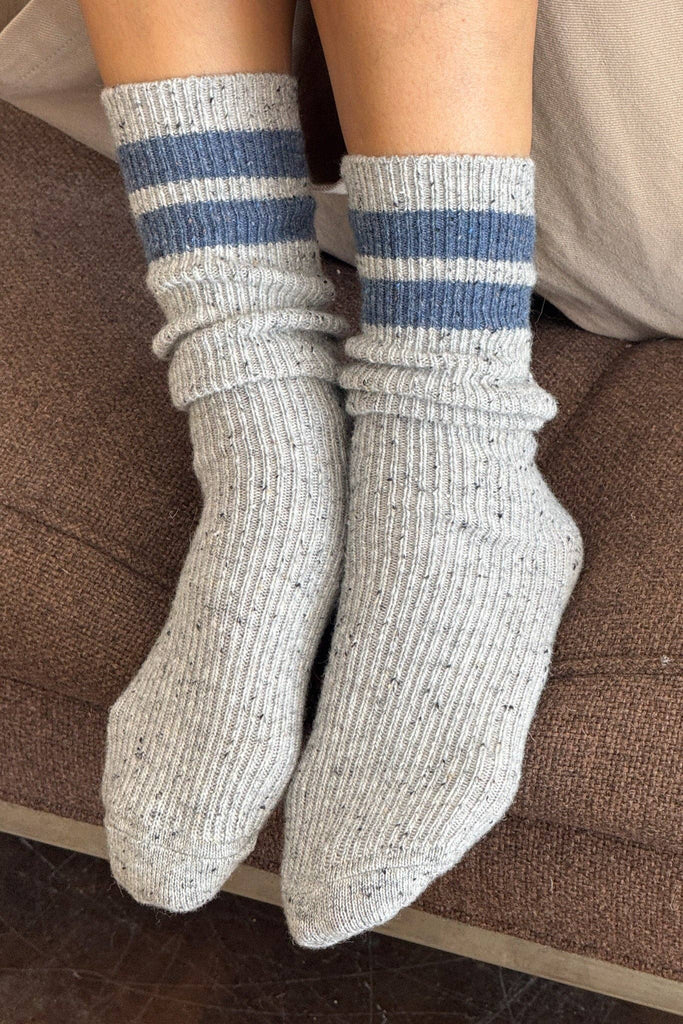 Le Bon Shoppe - Snow Varsity Socks