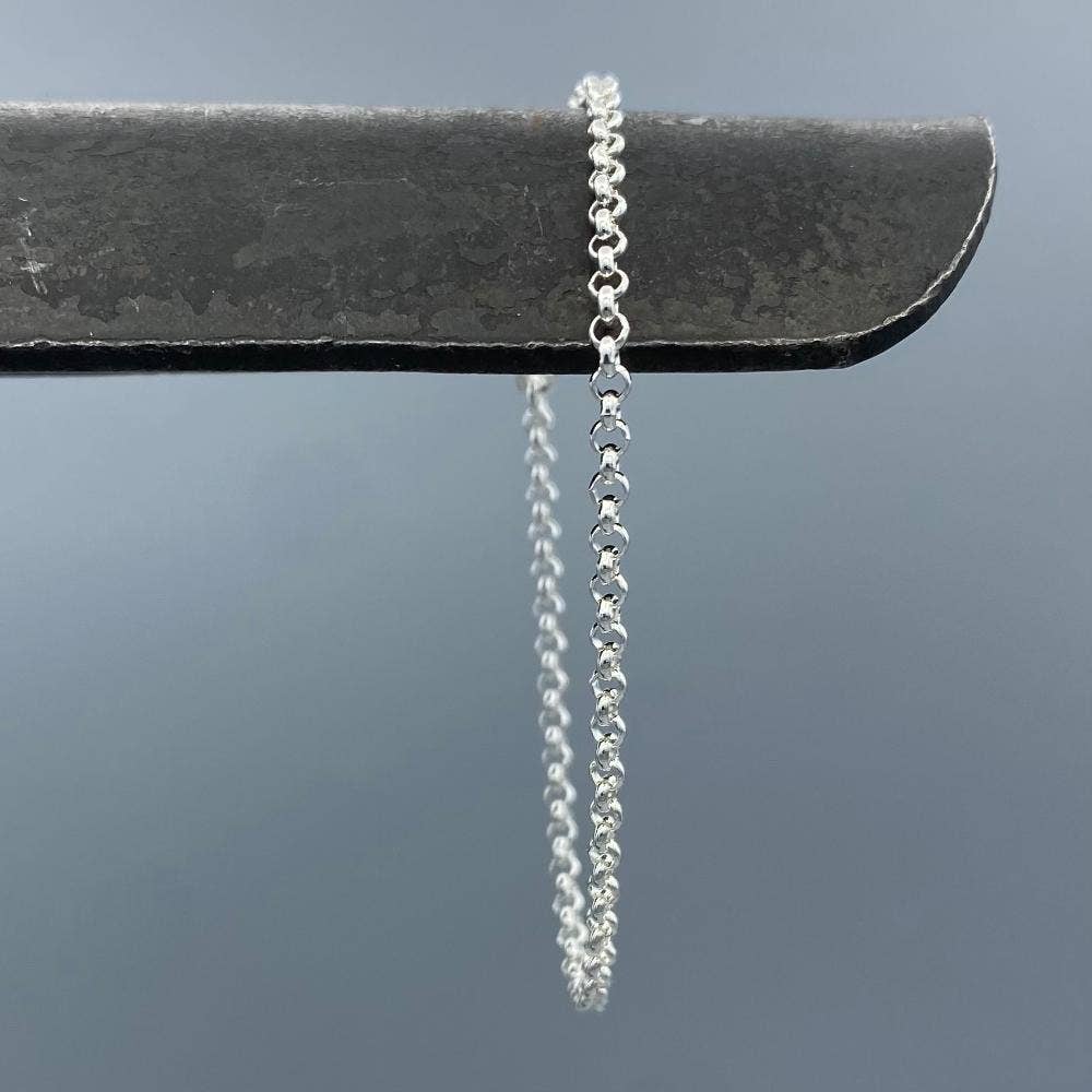 Something Silver Something Silver - 2.6mm Sterling Silver Rolo Chain Bracelet – CONRADO®