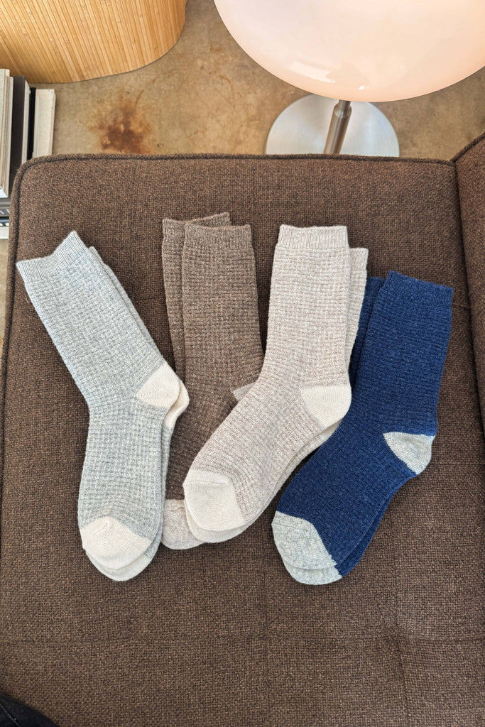 Le Bon Shoppe - Wool Waffled Socks