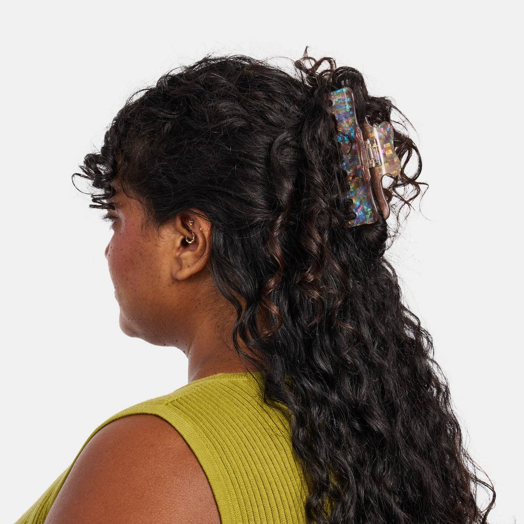 CHUNKS Jojo Claw in Large Hazel Sparkle