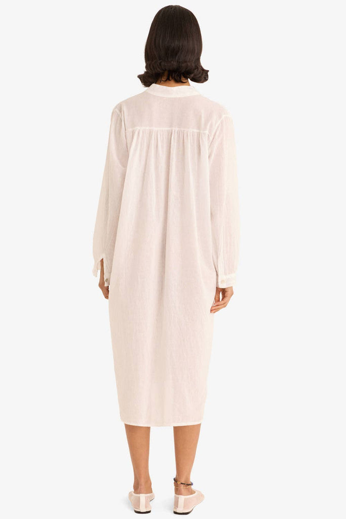 Marché - The Romi Dress in Ecru