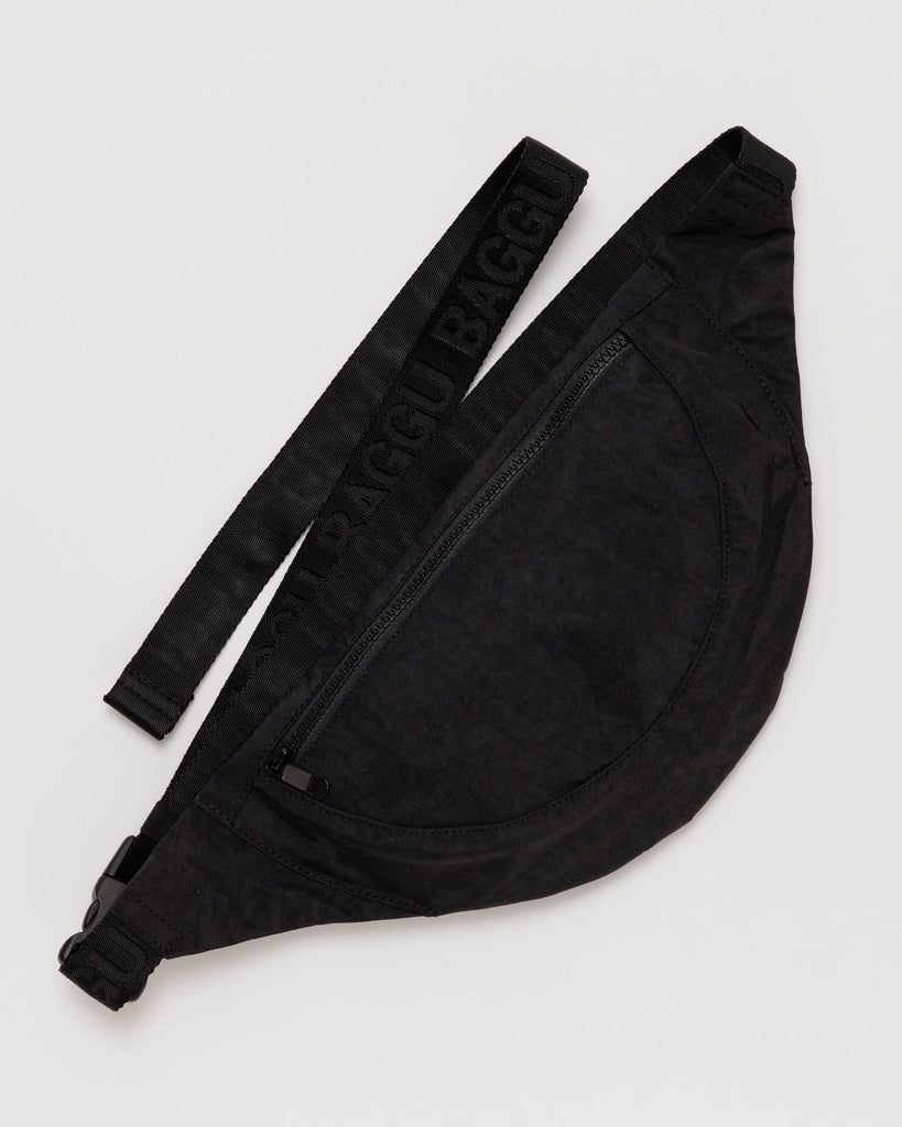 Black Baggu Crescent Fanny Pack