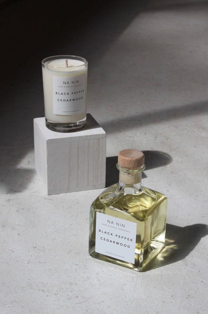 Na Nin - Black Pepper & Cedarwood Candle 5oz