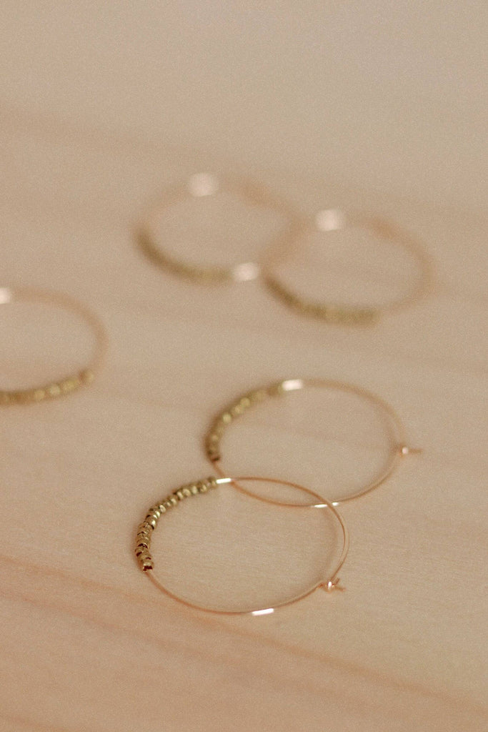 Goldie Jewelry - MINI GOLDE HOOPS