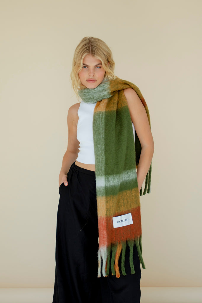 The Stockholm Scarf - Arctic Fox Scarf