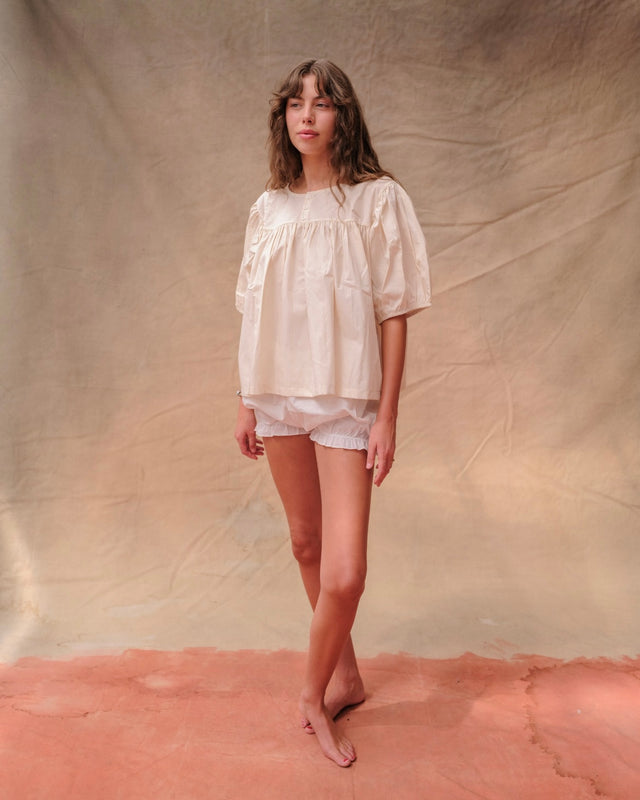 Sønderhaus Emmylou Blouse - Crema Emmylou Blouse