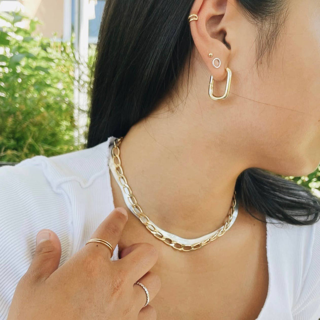 Dots Stacking Ring: Gold Filled