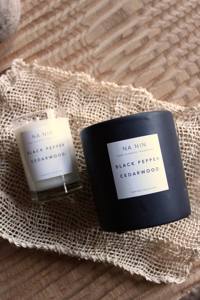 Na Nin - Black Pepper & Cedarwood Candle 5oz