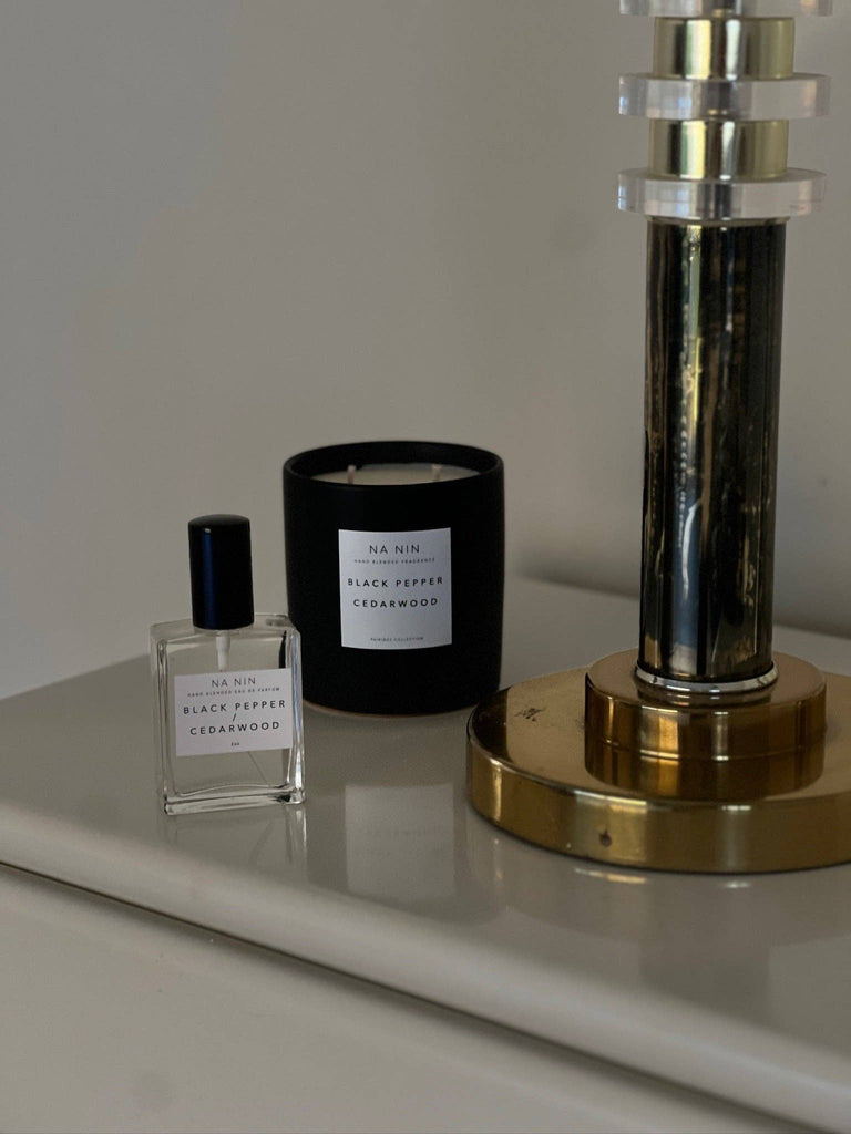 Na Nin - Black Pepper & Cedarwood Candle 5oz