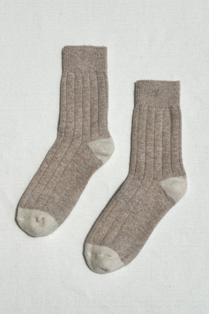 Le Bon Shoppe - Classic Cashmere Socks - Fawn 