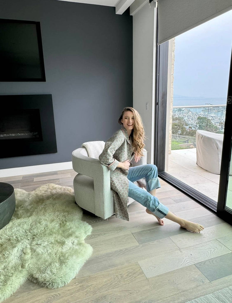 lightweight Block Printed Jacket