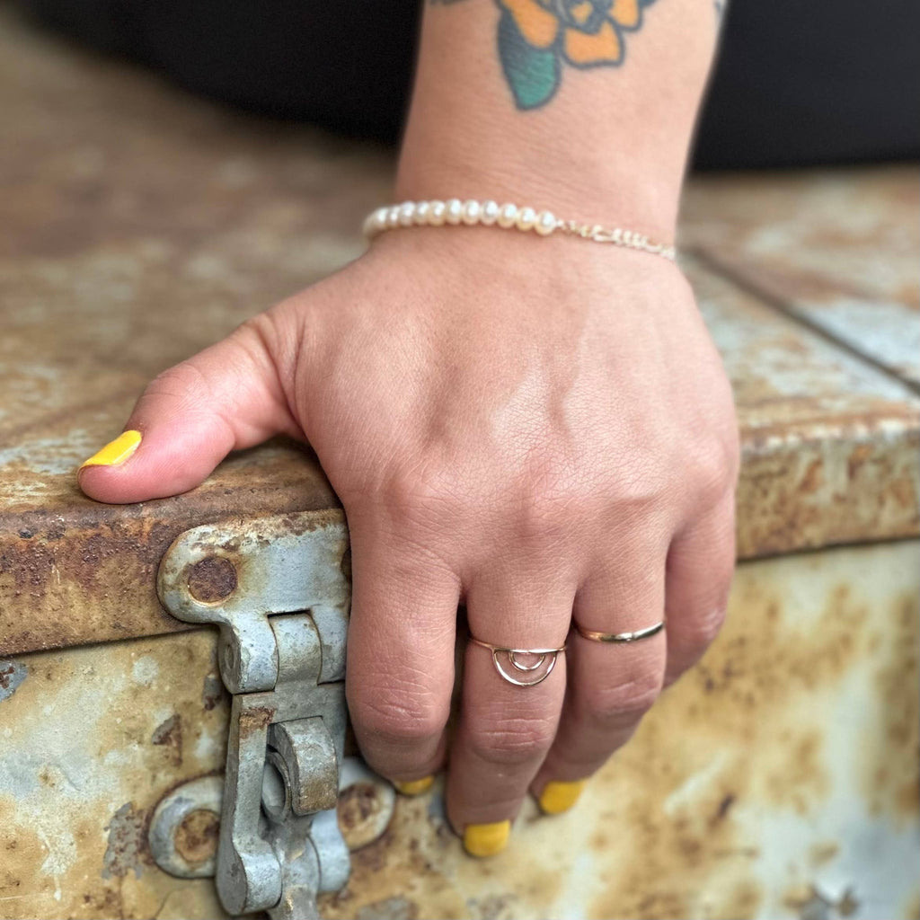 Gold 2mm Plain Ring Band