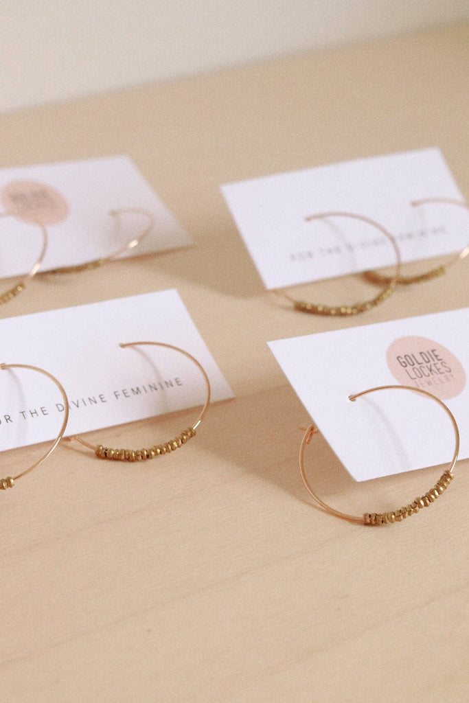 Goldie Jewelry - MINI GOLDE HOOPS