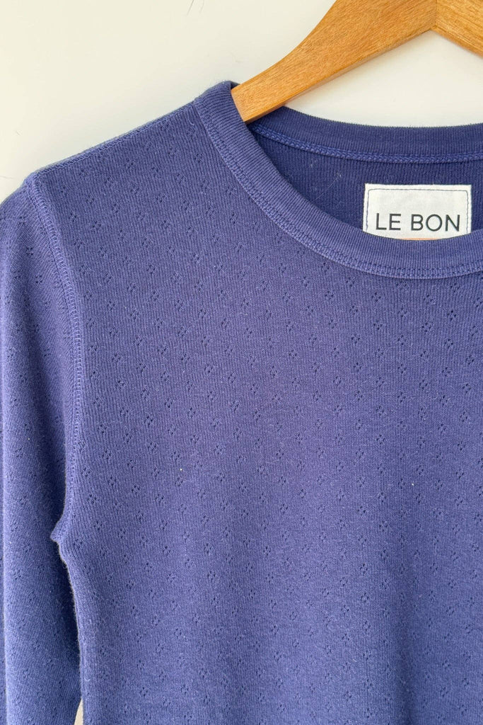 Le Bon Shoppe - Pointelle Fundamental Tee