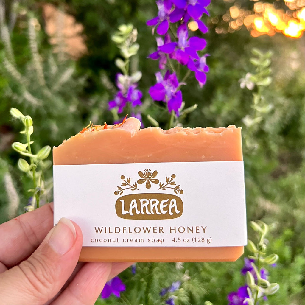 Larrea Skincare - Wildflower Honey Handcrafted Soap
