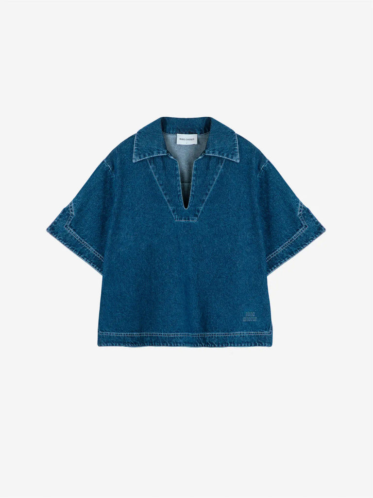 Bobo Choses Womens Denim Relaxed Shirt