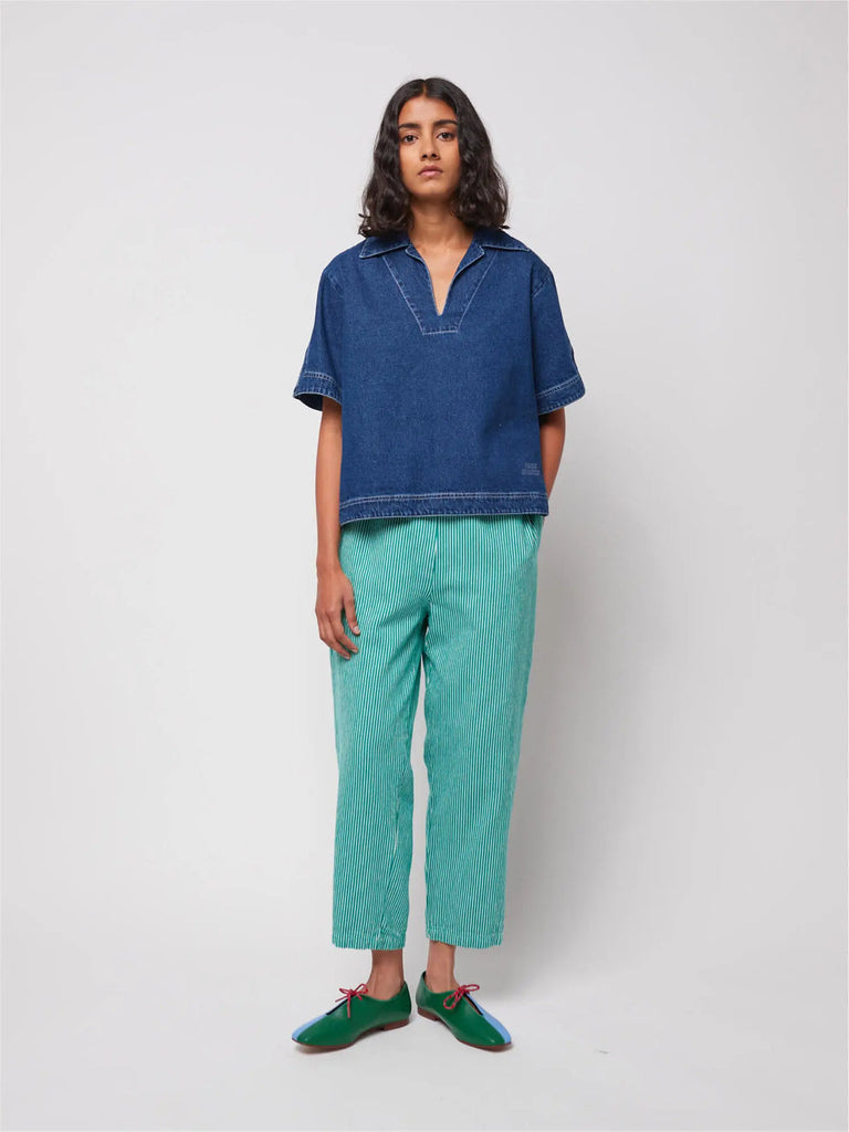 Bobo Choses Womens Denim Relaxed Shirt