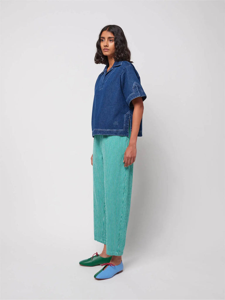 Bobo Choses Women's Denim Relaxed Shirt