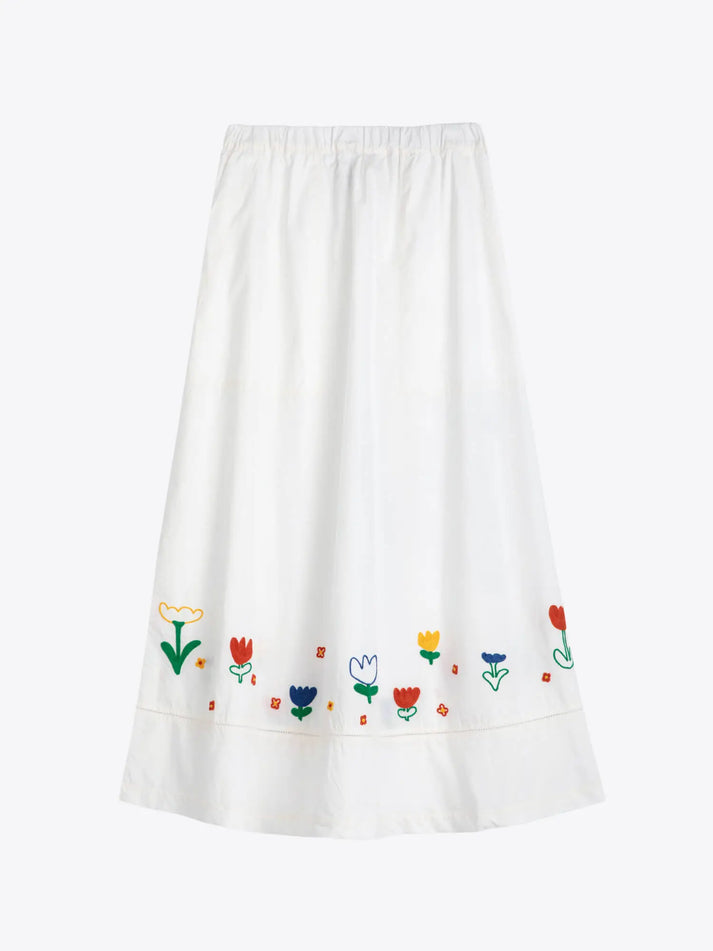 Bobo Choses - Garden Embroidery Poplin Skirt