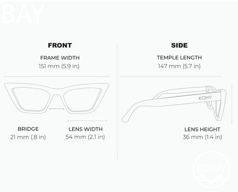 KOHV Eyewear - Bay Sunglasses 