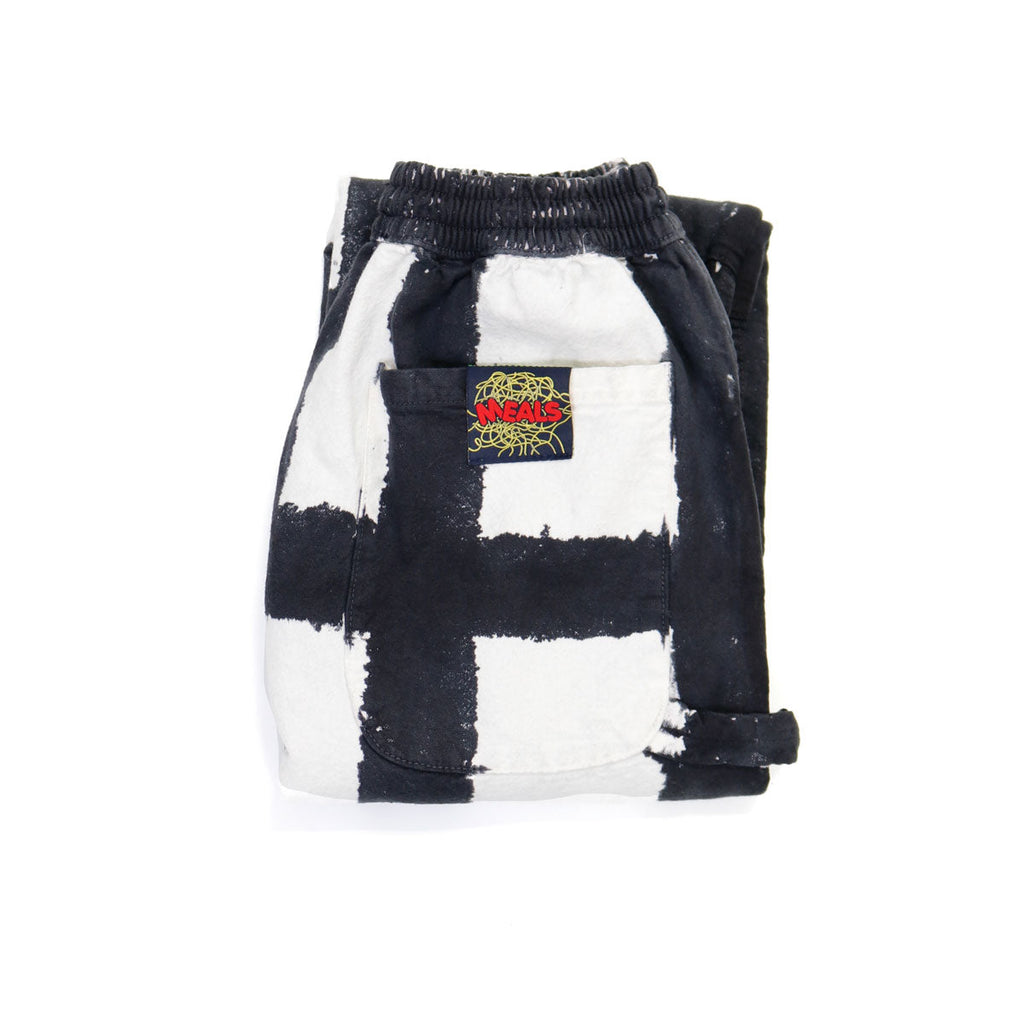 Meals Clothing Licorice Check Chef Pant