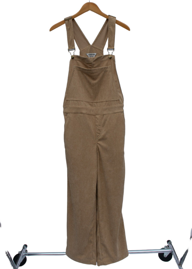 Conrado Connie Utility Corduroy Overalls - Utility Overalls - Khaki