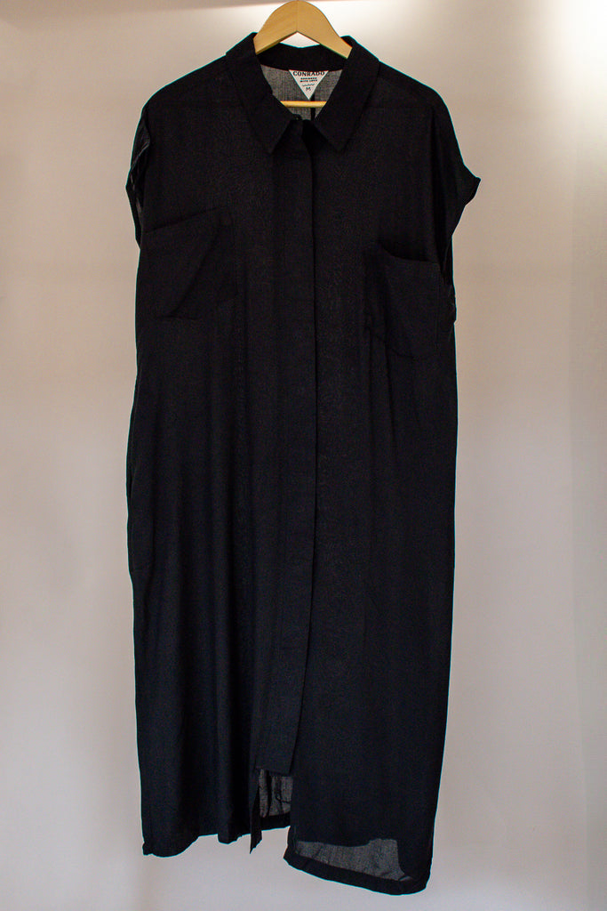 Black Shirt Dress