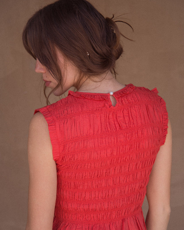 Sønderhaus Cherry Red Malia Tank