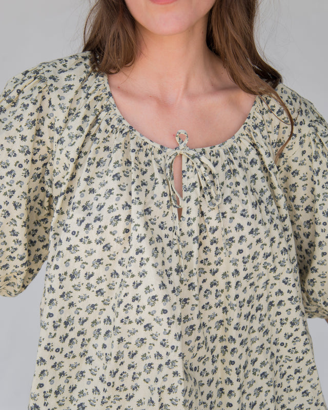 Sønderhaus The Lawn Dress Blackberry Floral