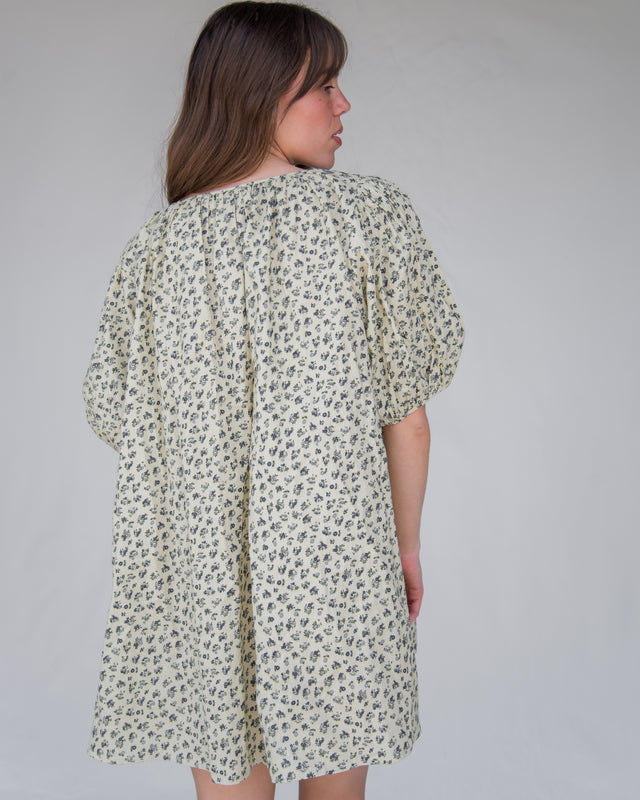 Sønderhaus The Lawn Dress Blackberry Floral