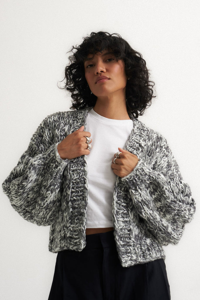 Callahan Knitwear - Gigi Cardigan - Black Multi