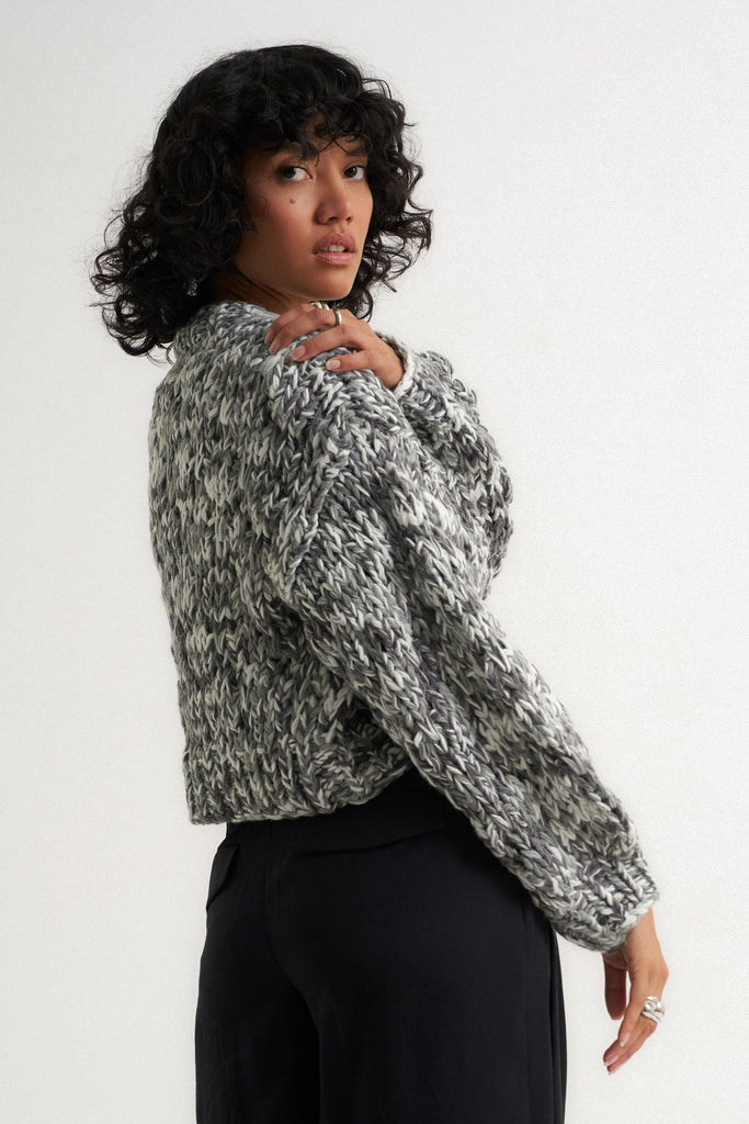Gigi Cardigan - Black Multi